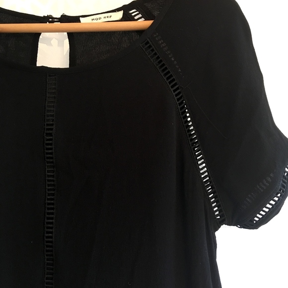 Black Mod Ref Laeson Shift Dress M - Picture 2 of 4